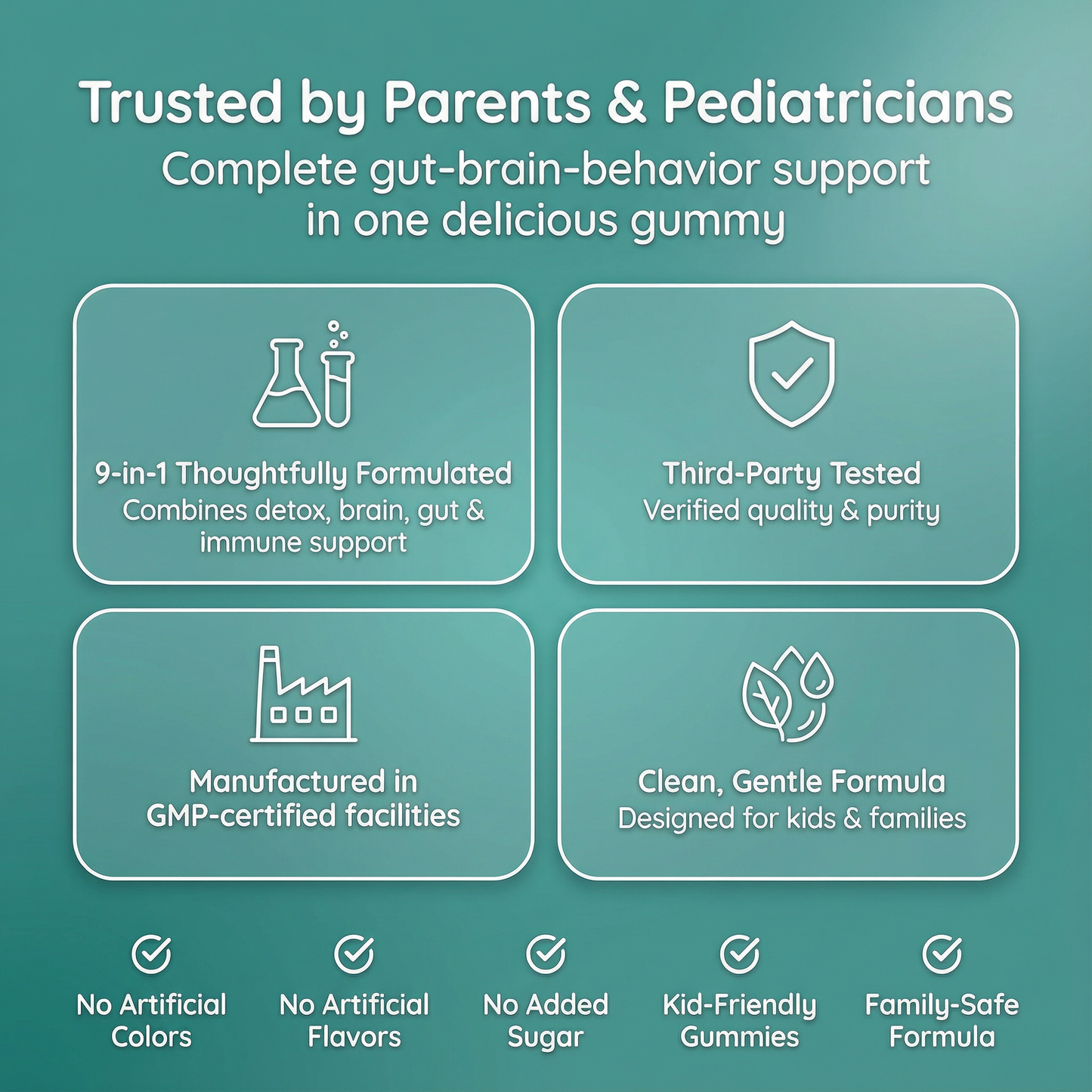 Zeolite Kids Detox Gummies