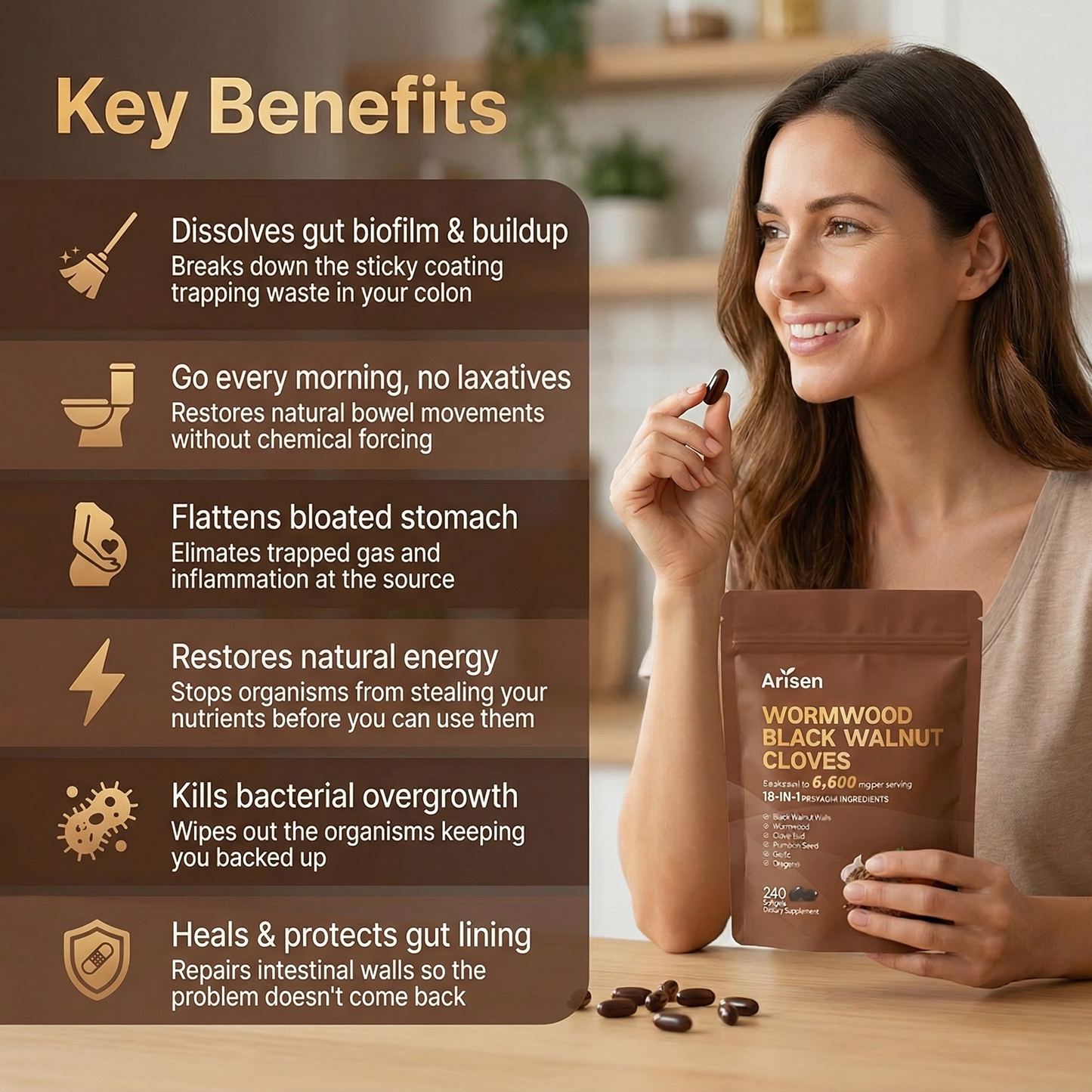 Black Wallnut Softgels